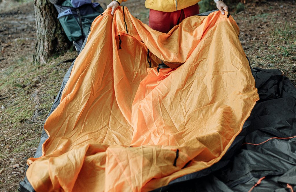 How To Fold A Tent